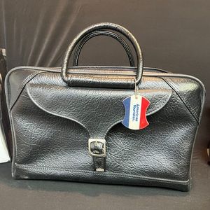 Black Tiara American Tourister Weekender Bag